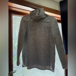 Madewell Heather Gray Knit Turtleneck